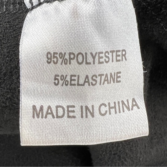 SMALL SEEK THE LABEL BLACK FAUX SUEDE MINI SKIRT STRETCH GOTH FALL CORSET FRONT - Picture 7 of 7